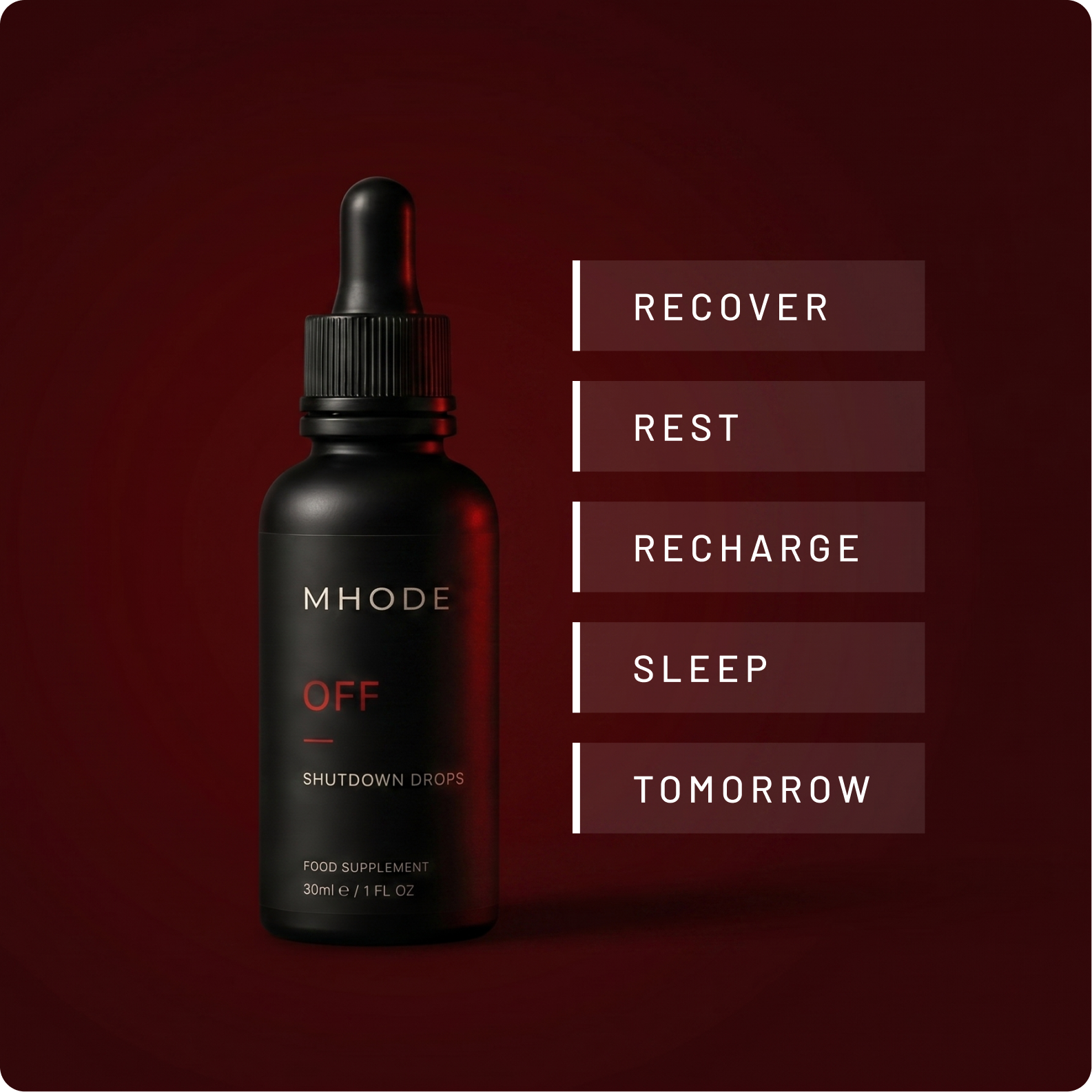 MHODE OFF — Shutdown Drops