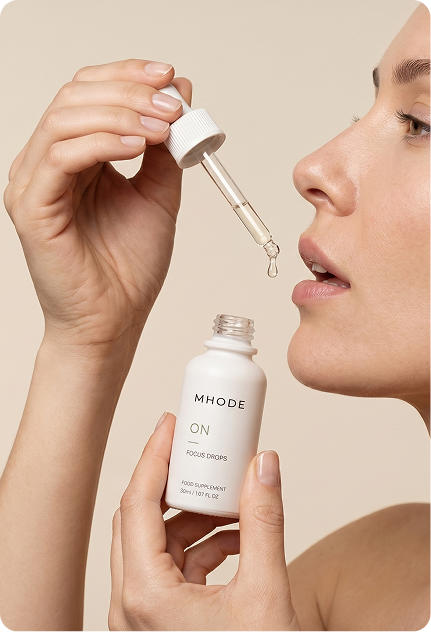 Two drops under the tongue